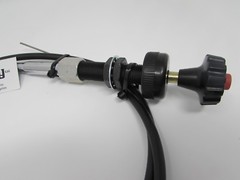 NEW 15FT UNIVERSAL LOCKING VERNIER THROTTLE CABLE EQUIPMENT TRUCK CHIPPER