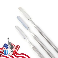 Dental Stainless Steel Mixing Spatula Mixing Stick Color Tools Non-slip Handle