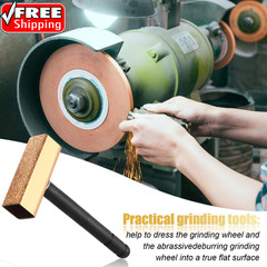 3 Pieces Grinding Wheel Dresser Tool Diamond Stone Grinding Dresser Tool with Fl