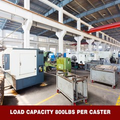 4 Inch Caster Wheels Heavy Duty,Capacity800-3200LB