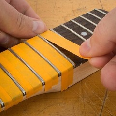 StewMac Orange Multi-Purpose Tape, 60-Yard roll – Set of 3 Sizes (1/4″, 1/2″…