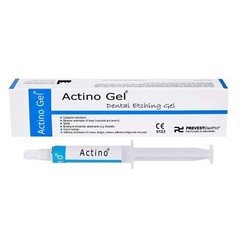 Actino Gel Etchant Dental Antimicrobial Etching Tooth Enamel & Dentine 5ml