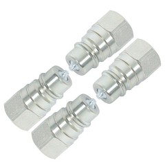 4Pcs Male Hydraulic Quick Coupler Plug AW32184 For John Deere 1023 1025