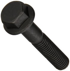 Steel Hex Bolt, Grade 8, Phosphate & Oil Finish, Flange Hex Head ( Pack Of 5 )