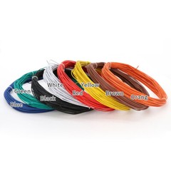 Tinned Copper Single Stranded Single Core Electronic Wire Cable 18AWG-26AWG