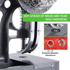 Grommet Tool Kit, Automatic Eyelet Feeding Hand Manual Hole Eyelet Press Punch