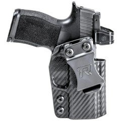 Rounded IWB Holster Fits: Glock 43 43X Holster – RH – Carbon Fiber Black Kyde…