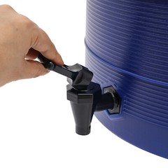 Insulated Hot and Cold Beverage Dispenser Server 6.6gal Stainless with Faucet US