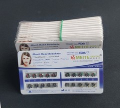 20 Packs Dental Orthodontic Metal Brackets Braces Standard Roth MBT Mesh Base