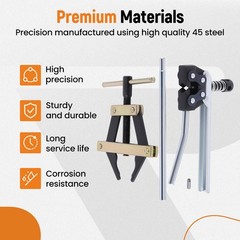 60-100 Roller Chain Connecting Puller Holder+Detacher Breaker Cutter Kit