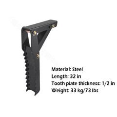 Landhonor Backhoe Thumb 32/36in Steel Plate Excavator Tractor Universal ClawWeld