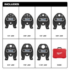Milwaukee 49-16-2462Z ZoomLock MAX Press Jaw Kit for M12 FORCE LOGIC