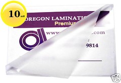 500/pack Hot 10 Mil File Card Laminating Pouches 3-1/2 x 5-1/2 Clear 3.5 x 5.5