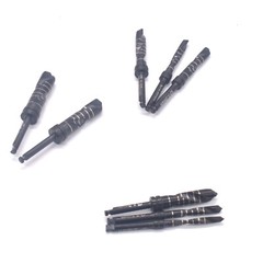 1Pc Dental Drills Implant Conical Drills Titanium Coated Black 2.0 mm – 5.2 mm