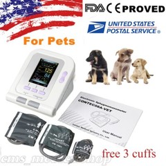 Vet Veterinary Digital Blood Pressure Monitor+3 cuffs,PC software,Cat/Dog/Animal
