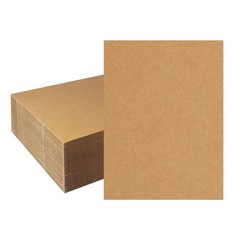 50 Pack Corrugated Cardboard Sheets 9×12 inch Filler Insert Sheet Pads