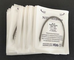 10Packs Dental Niti Arch Wires Round Super Elastic Oval Orthodontics Arcs