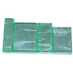 20pcs Kit PCB ProtoBoard Circuit Board Stripboard Solderless Breadboard Parts