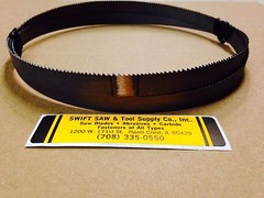 154″ (12’10”) X 1/2 X .025 X 10/14T COBALT BIMETAL BAND SAW BLADE DISSTON USA