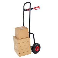 Manual truck with double handles 330 lb trolley for moving heavy platform truck