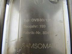 Samsomatic DVB80/120-7.4-SU 7.4:1 Air to Hydraulic Amplifier Spindle Positioner