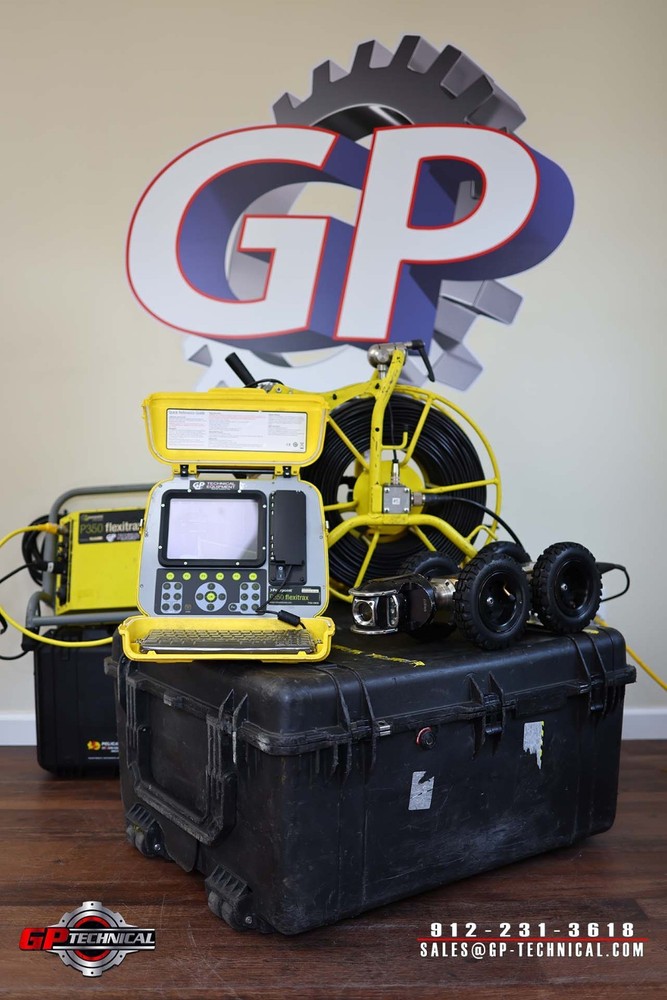 SPX Pearpoint P350 Flexitrax Robotic Inspection Crawler – Jireh Olympus Sarcos