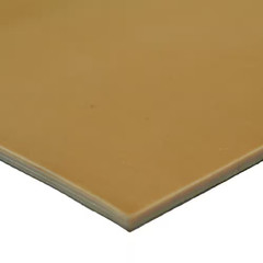 Pure Gum Rubber 1/16 In. X 24 In. X 12 In. Tan Commerical Grade 40A Rubber Sheet