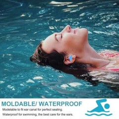 7 pairs Ear Plugs for Sleeping Noise Cancelling, Reusable Silicone Soft Moldable