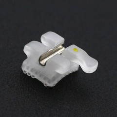 Orthodontic Bracket Ceramic Metal Slot Aesthetic Braces Roth 018 022 3M Clarity