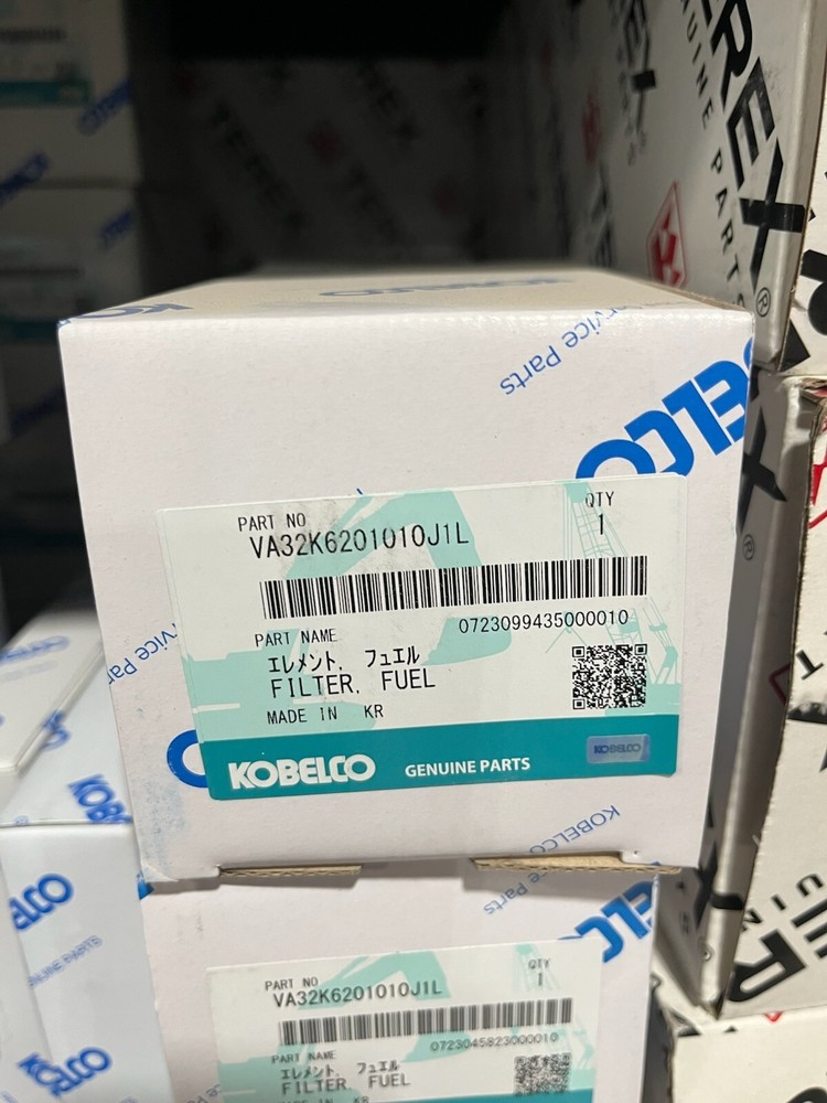 NEW GENUINE OEM Kobelco VA32K6201010J1L Fuel Filter – Free Shipping