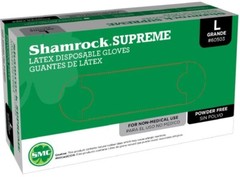 Shamrock Supreme Latex Disposable Gloves in Small Only 1000 Gloves/Case