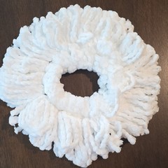 White Round Microfiber Spin Mop Replacement Head Refill, Round Head Shape. Qty 4