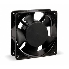 Axial Fan, 4-11/16 in W x 4-11/16 in H x 1-1/2 in D, 55 cfm, 115V AC, IP20, Cast