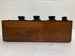 Vintage FREED TRANSFORMER CO. ModeI 1161 Decade Inductor (3 Dial) New York, USA!