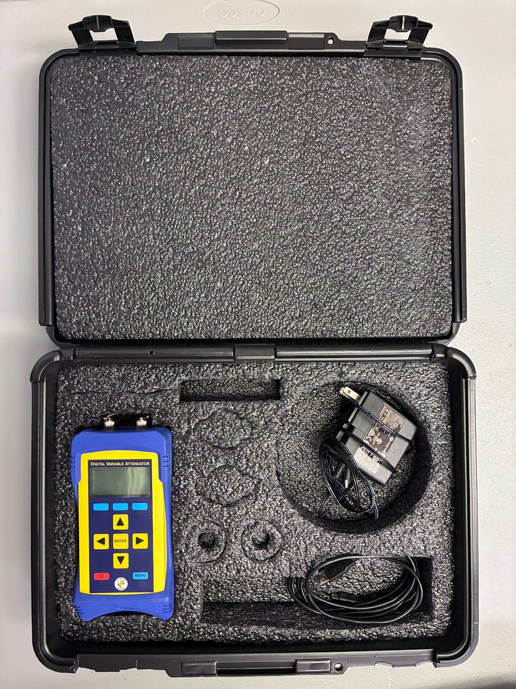 OZ Optics DA-100-3S-1550-62.5/125-M-35 Digital Variable Attenuator Kit