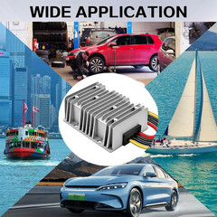 DC-DC 12V Step up to 24V 20A 480W Car Power Supply Converter Regulator US