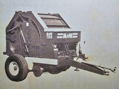 M&W Gear 1500 Round Baler S/N -705 Owner’s Operator’s & Parts Manual 3979R1283