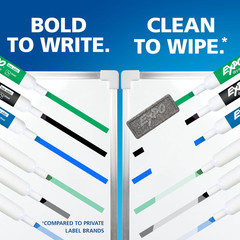 EXPO Dry Erase Markers, Low Odor Ink, Assorted Colors, Ultra Fine Tip, 8 Count –