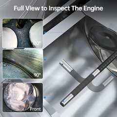 Teslong Automotive Inspection Camera 8.5MM Borescope Articulating Endoscope 32GB