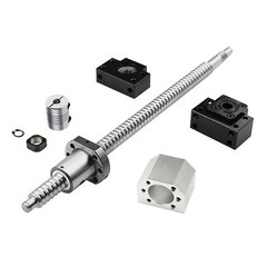 SFU1204/1605/2005/2505 Ballscrew with End Machine & Support &Housing& Coupler