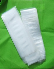 Case of 1000 Flat Poly Plastic Bags 3″ x 20″ Clear Open Top 2 Mil (10 Packs)