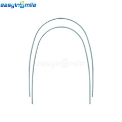 Dental Ortho Super Elastic Niti/Stainless Steel Arch Wire Round Nature Form 10Pk