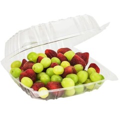 Wholesale DART Clear 8″ Seal Hinged-Lid Plastic Containers For Food 250 / Case
