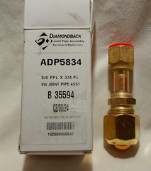 Diamondback ADP5834 5/8″ x 3/4″ SW Joint Pipe Assy