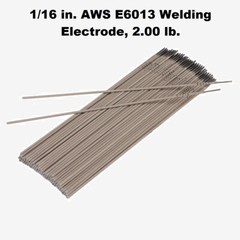 27 PCS 1/16 IN AWS E6013 WELDING Electrode, 60,000 lb Tensile Strength