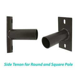Side Tenon Adapter For Round Pole Slip fit Mount Bracket Light Fixture