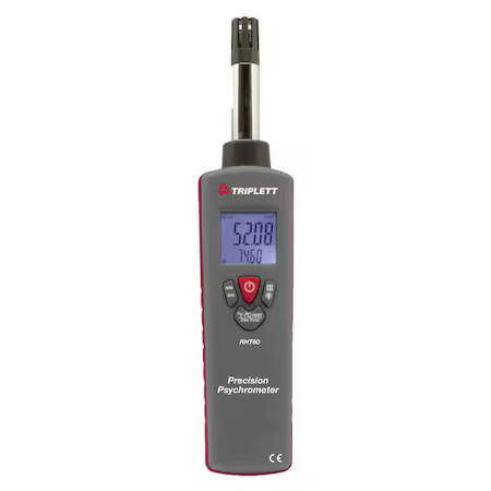 Triplett Rht60 Precisionpsychrometer, Onboard, Nonist