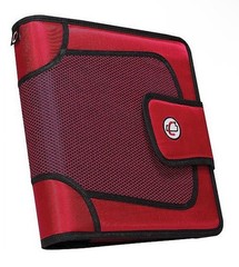 CASE-IT THE OPEN TAB 3-Ring Binder Notebook 2” Multi Pocket File Pouch Expand
