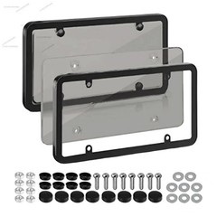6.3” Clear Reflective Anti Speed Red Light Toll Camera Stopper License Plate Fr