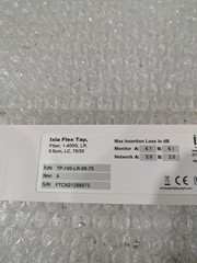IXIA FLEX TAP FIBER 1-400G,LR, 8.5UM,LC,70/30 TP-100-LR-85-70 REV A